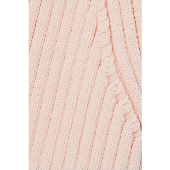 🦄NWT🦄 ALEXANDERWANG.T Cutout ribbed-knit mini dress - Picture 4 of 5